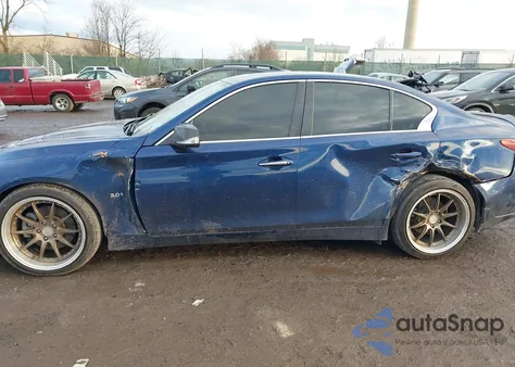 2018 Infiniti Q50 3.0T Sport z USA, uszkodzony, nr VIN JN1EV7AR2JM439498